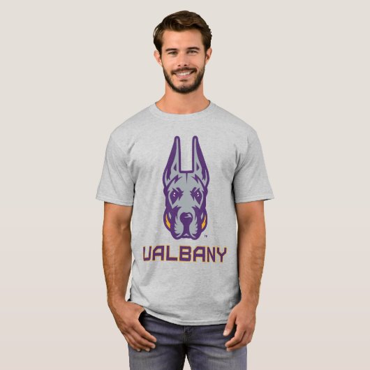 Universität Albany Great Danes T-Shirt (Vorne ganz)