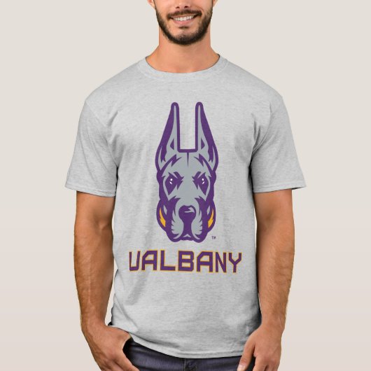 Universität Albany Great Danes T-Shirt (Vorderseite)