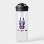 Universität Albany Great Danes Trinkflasche (Vorderseite)