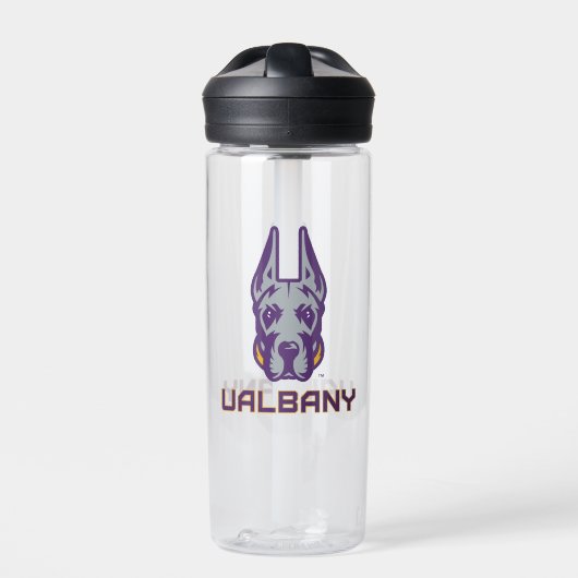 Universität Albany Great Danes Trinkflasche (Vorderseite)