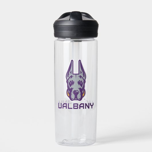 Universität Albany Great Danes Trinkflasche (Vorderseite)