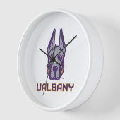 Universität Albany Great Danes Uhr (Winkel)