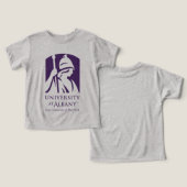 Universität Albany - Iconic-Logo (Design Vorderseite & Rückseite)