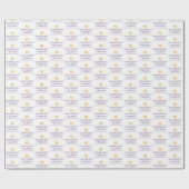 Universität Albany - Iconic-Logo Geschenkpapier (Flach)