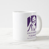 Universität Albany - Iconic-Logo Jumbo-Tasse (Vorderseite Rechts)