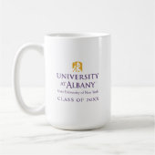 Universität Albany - Iconic-Logo Kaffeetasse (Links)