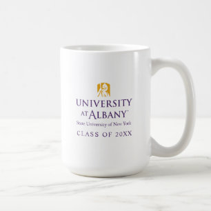Universität Albany - Iconic-Logo Kaffeetasse