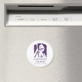 Universität Albany - Iconic-Logo Magnet (In Situ (Geschirrspüler))