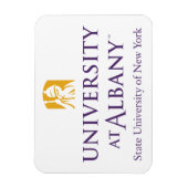 Universität Albany - Iconic-Logo Magnet (Vertikal)