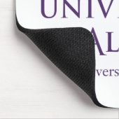 Universität Albany - Iconic-Logo Mousepad (Ecke)