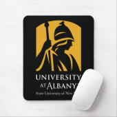Universität Albany - Iconic-Logo Mousepad (Mit Mouse)