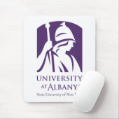 Universität Albany - Iconic-Logo Mousepad (Mit Mouse)
