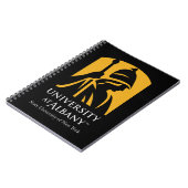 Universität Albany - Iconic-Logo Notizblock (Linke Seite)