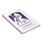 Universität Albany - Iconic-Logo Notizblock (Rechte Seite)