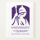 Universität Albany - Iconic-Logo Planer (Rückseite)