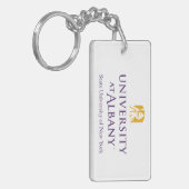 Universität Albany - Iconic-Logo Schlüsselanhänger (Vorderseite links)
