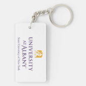 Universität Albany - Iconic-Logo Schlüsselanhänger (Rückseite)