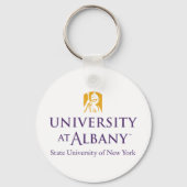 Universität Albany - Iconic-Logo Schlüsselanhänger (Rückseite)