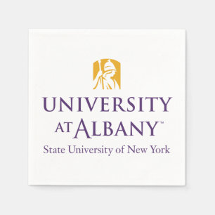 Universität Albany - Iconic-Logo Serviette