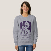Universität Albany - Iconic-Logo Sweatshirt (Vorne ganz)