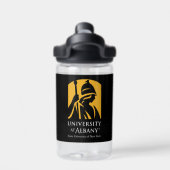 Universität Albany - Iconic-Logo Trinkflasche (Rückseite)