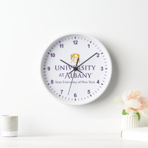 Universität Albany - Iconic-Logo Uhr