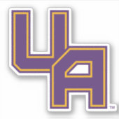 Universität Albany - Initials-Logo Aufkleber (Vorderseite)