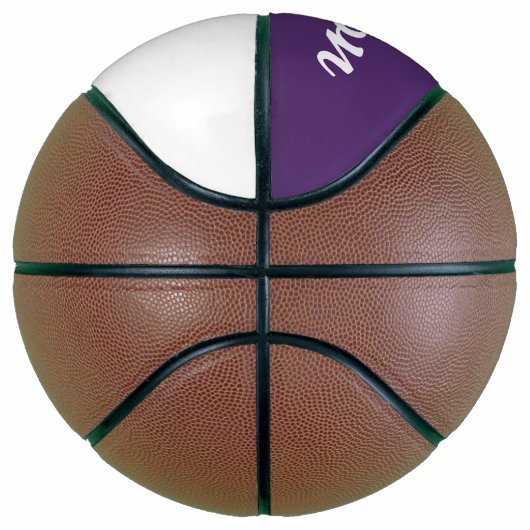 Universität Albany - Initials-Logo Basketball (Rechts)