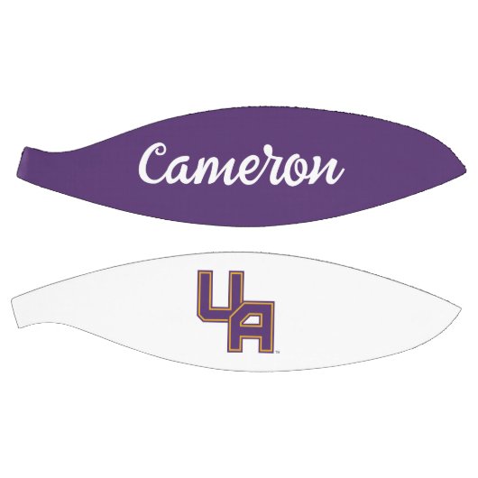 Universität Albany - Initials-Logo Basketball (Panele)