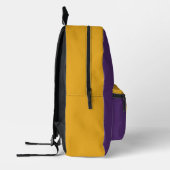 Universität Albany - Initials-Logo Bedruckter Rucksack (Links)