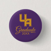 Universität Albany - Initials-Logo Button (Vorderseite)
