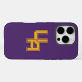 Universität Albany - Initials-Logo Case-Mate iPhone Hülle (Rückseite (Horizontal))
