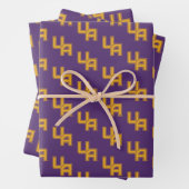 Universität Albany - Initials-Logo Geschenkpapier Set (Beispiel)