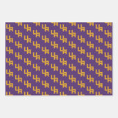 Universität Albany - Initials-Logo Geschenkpapier Set (Vorderseite)