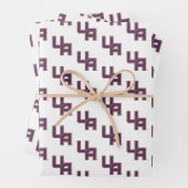 Universität Albany - Initials-Logo Geschenkpapier Set (Beispiel)