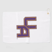 Universität Albany - Initials-Logo Golfhandtuch (Horizontal)