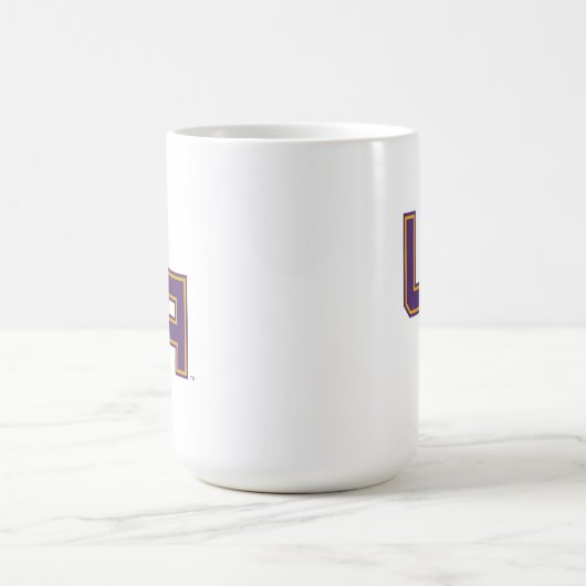 Universität Albany - Initials-Logo Kaffeetasse (Mittel)