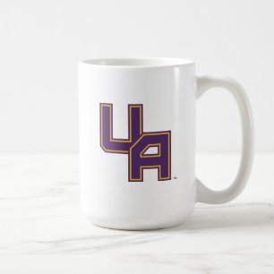 Universität Albany - Initials-Logo Kaffeetasse