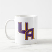 Universität Albany - Initials-Logo Kaffeetasse (Links)