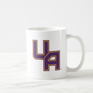Universität Albany - Initials-Logo Kaffeetasse