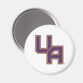 Universität Albany - Initials-Logo Magnet (Vorderseite/Rückseite)