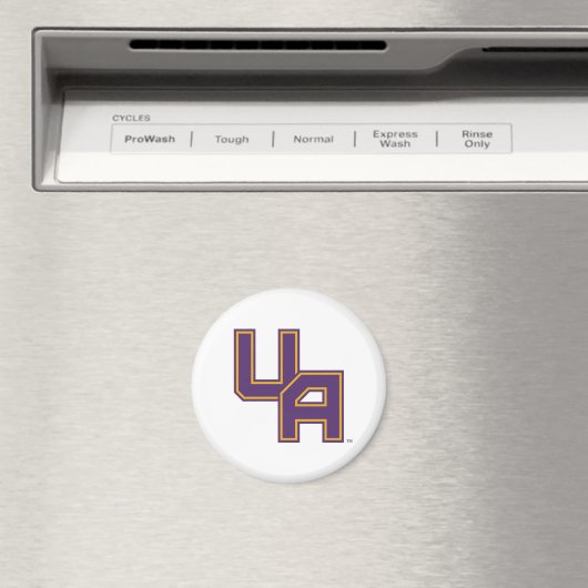 Universität Albany - Initials-Logo Magnet (In Situ (Geschirrspüler))