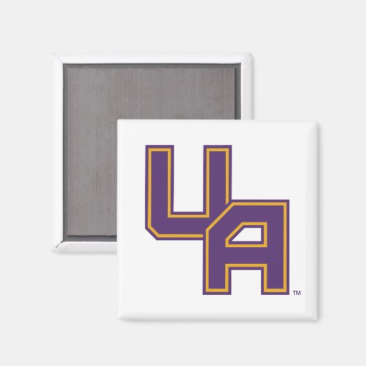 Universität Albany - Initials-Logo Magnet (Vorderseite/Rückseite)