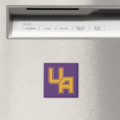 Universität Albany - Initials-Logo Magnet (In Situ (Geschirrspüler))
