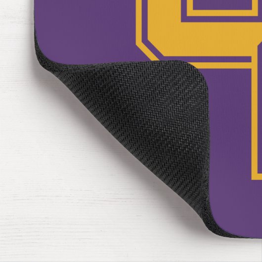 Universität Albany - Initials-Logo Mousepad (Ecke)