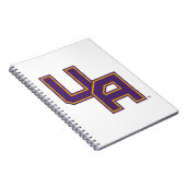 Universität Albany - Initials-Logo Notizblock (Rechte Seite)