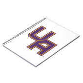 Universität Albany - Initials-Logo Notizblock (Linke Seite)