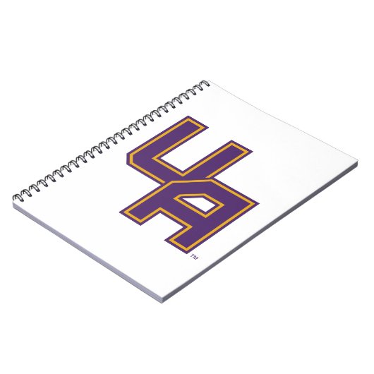 Universität Albany - Initials-Logo Notizblock (Linke Seite)