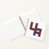 Universität Albany - Initials-Logo Notizblock (Innenseite)