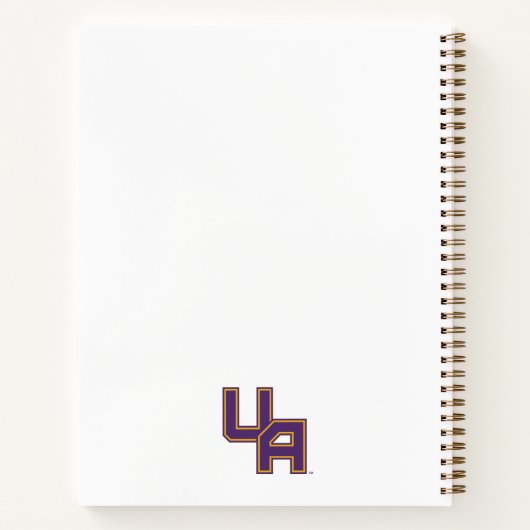 Universität Albany - Initials-Logo Notizblock (Rückseite)